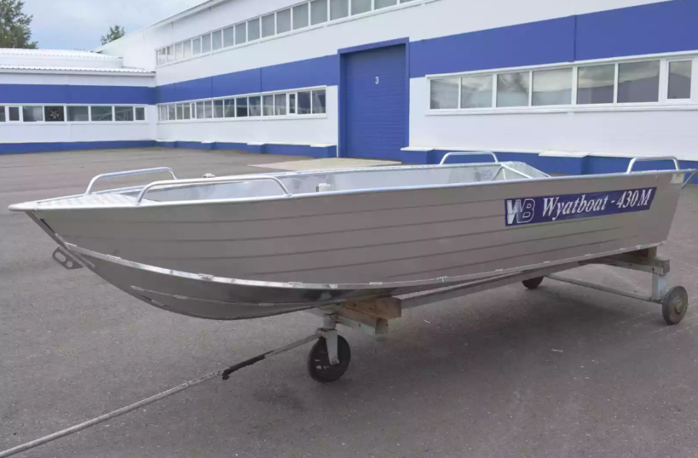 Алюминиевая лодка  Wyatboat-430М в Анапе