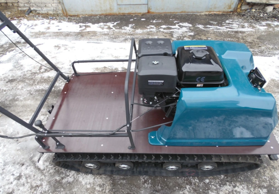 Мотобуксировщик AhtaR LR13 с реверс-вариатором Буран (задний ход) в Анапе