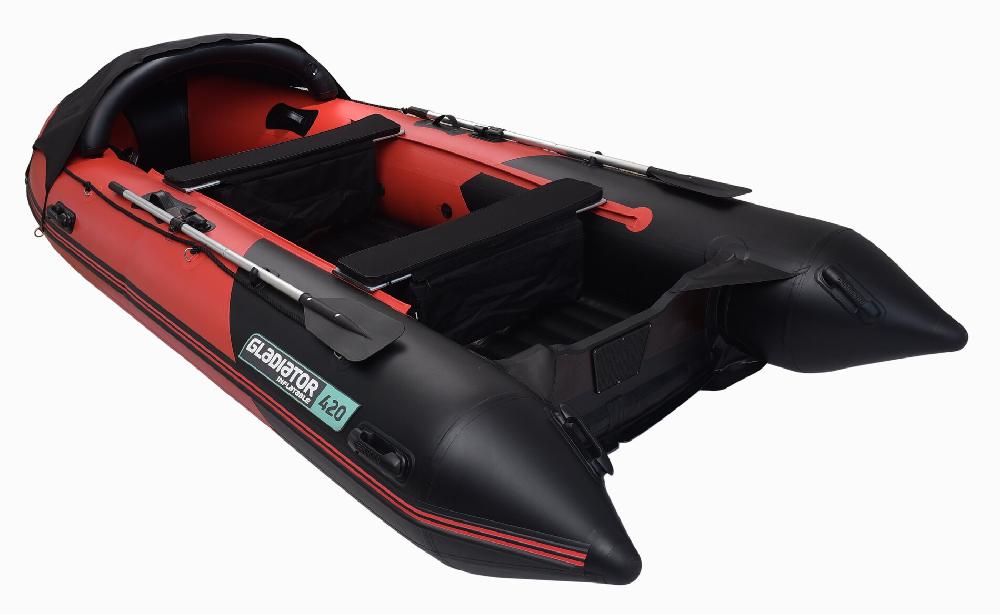 НАДУВНАЯ ЛОДКА GLADIATOR E450PRO в Анапе