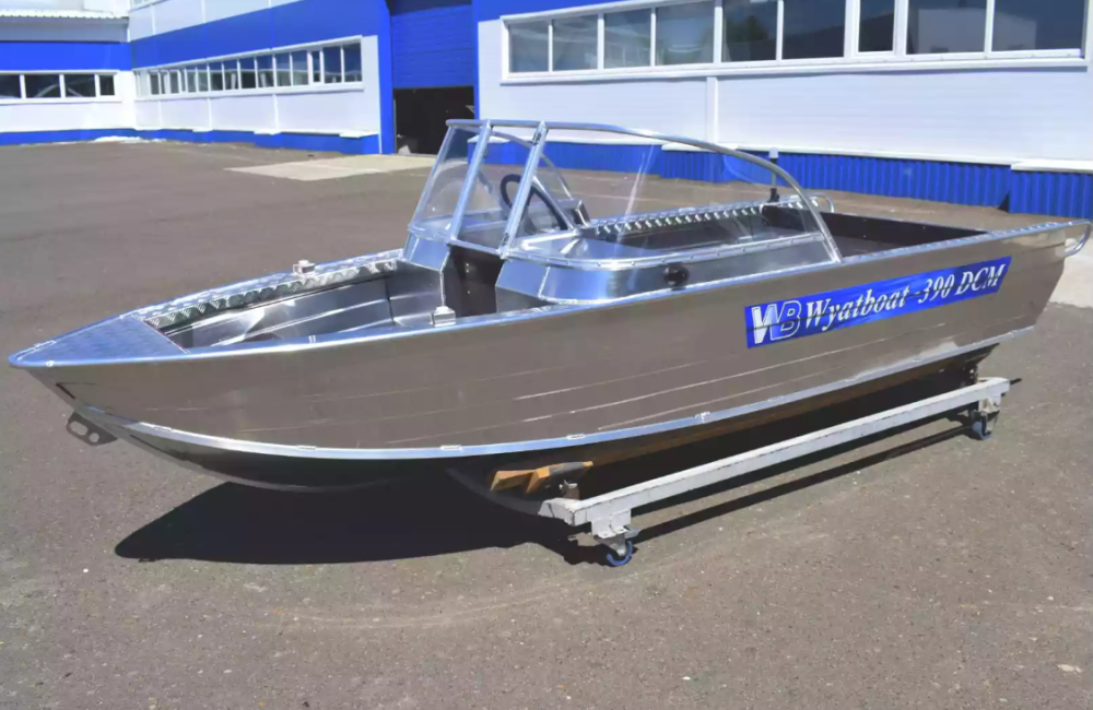 Алюминиевая лодка Wyatboat-390 DCM в Анапе