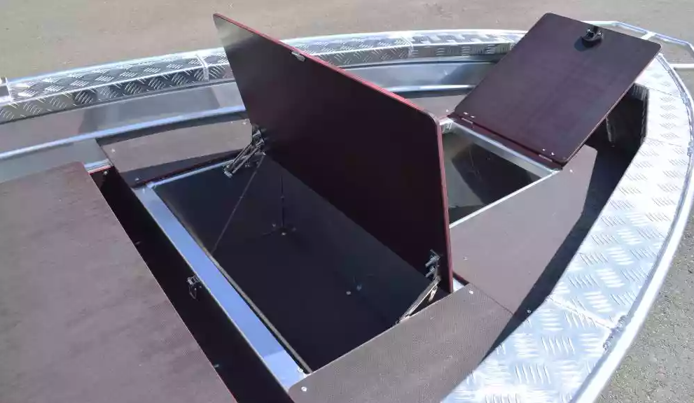 Алюминиевая лодка Wyatboat-390Р Fish в Анапе