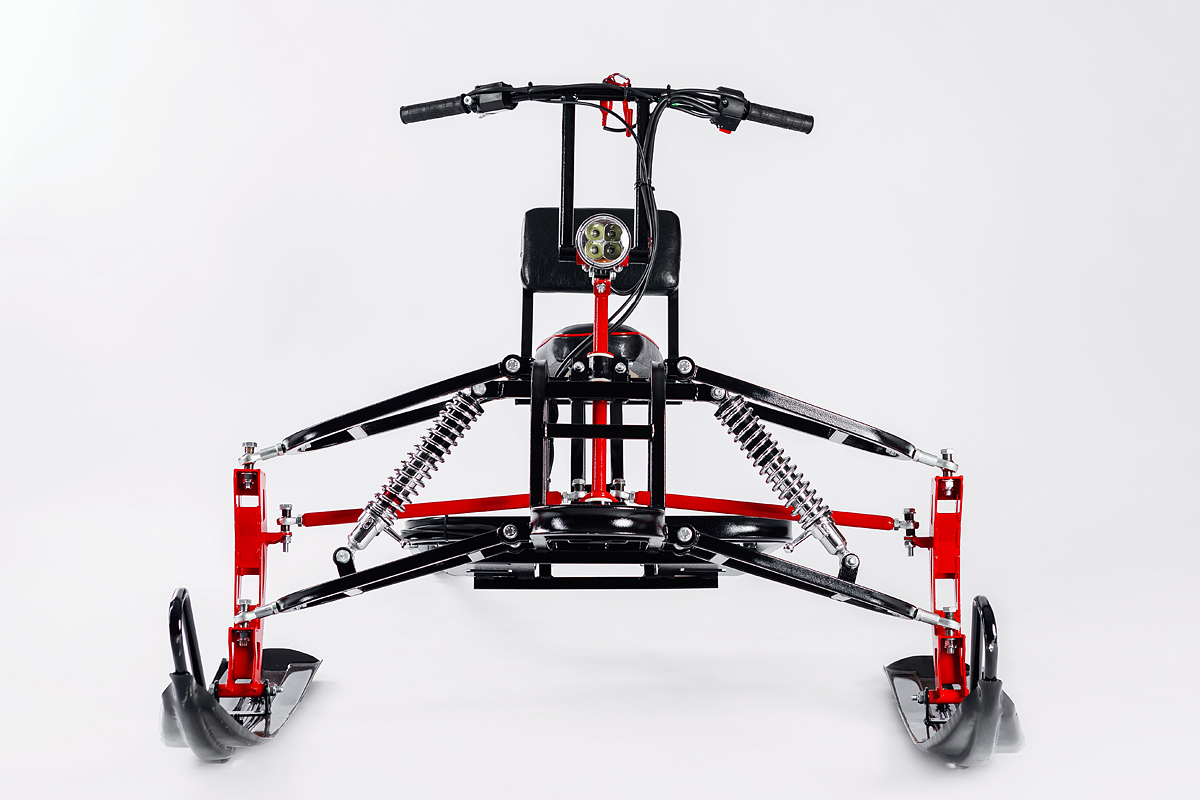 Лыжный модуль IKUDZO с подогревом ручек пластиковые лыжи в Анапе