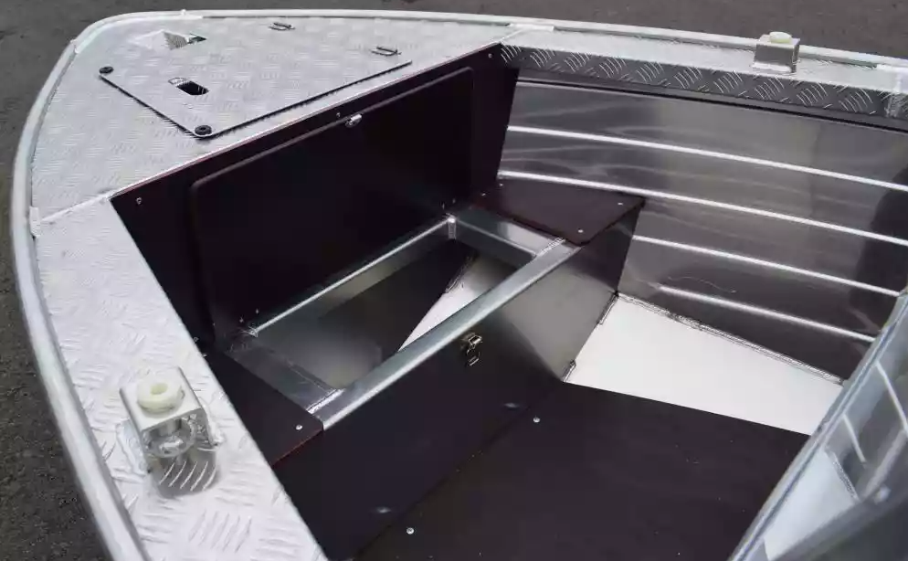 Алюминиевая лодка Wyatboat-390 DCM Увеличенный борт в Анапе