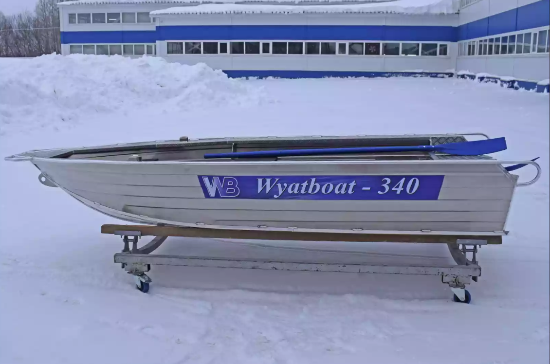 Алюминиевая лодка Wyatboat-340 Р в Анапе