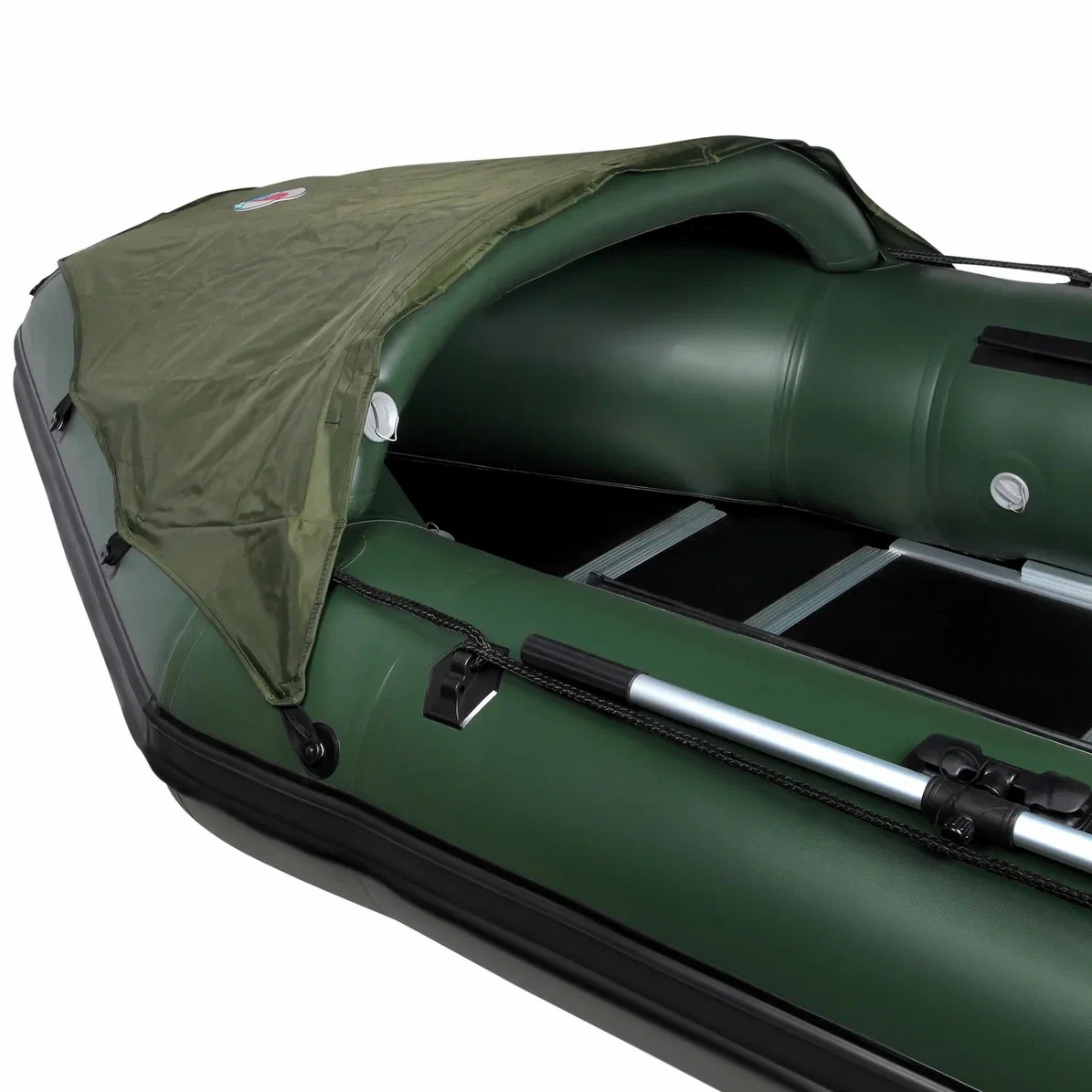 КОМПЛЕКТ НОСОВОГО ТЕНТА К ЛОДКЕ SMARINE SDP MAX 365-380 ЗЕЛЕНЫЙ в Анапе