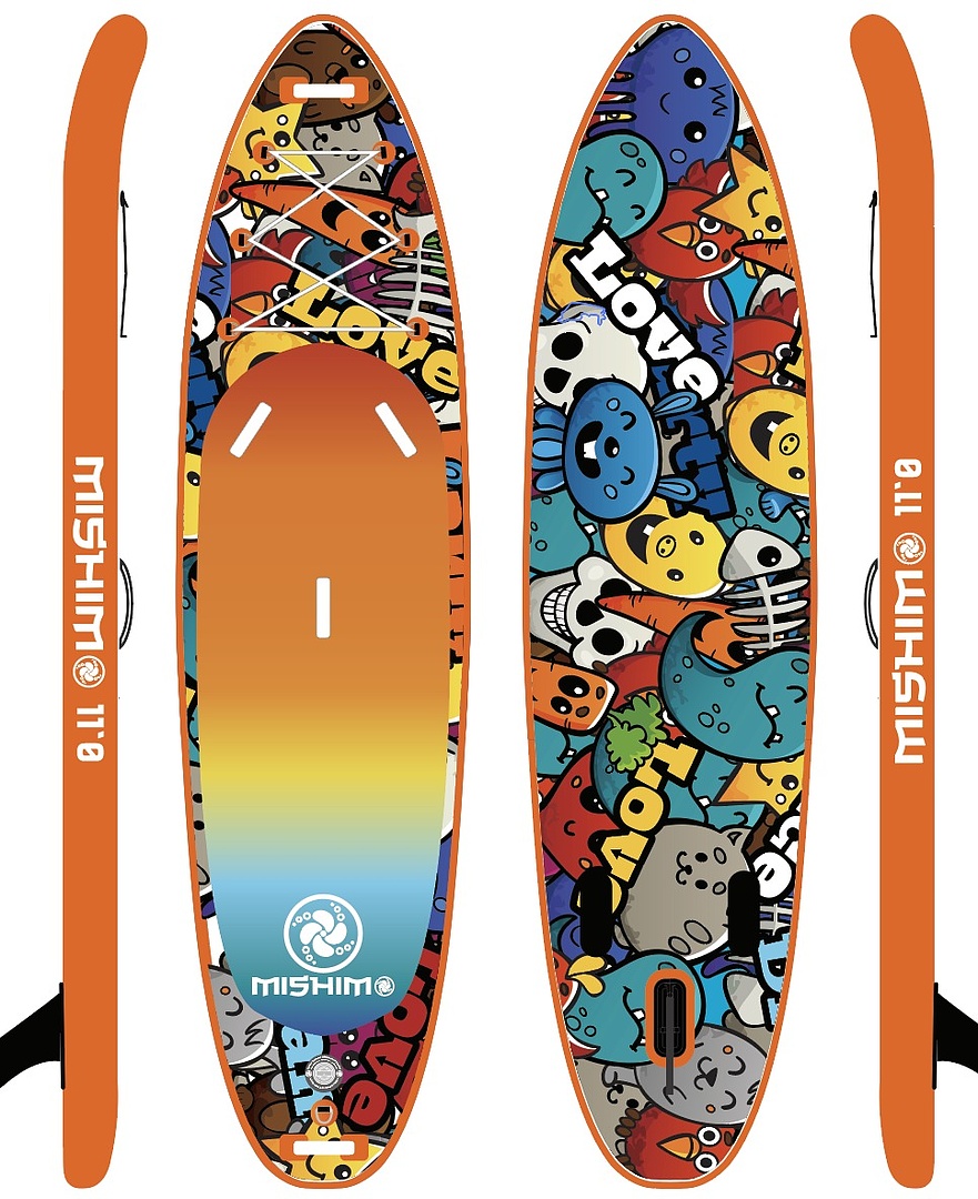 SUP (САП) Доска MISHIMO CRAZY-LINE 10.6’ (325см) в Анапе