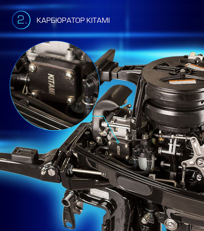 Лодочный мотор MARLIN PROLINE MP 9.9(20) AMHL FORCE в Анапе