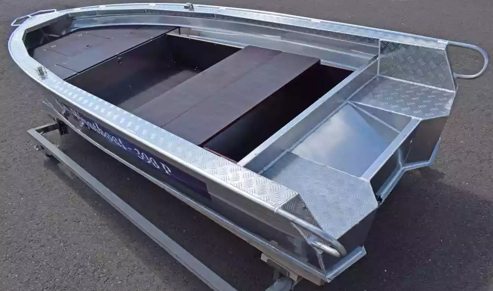 Алюминиевая лодка Wyatboat-390Р Fish в Анапе