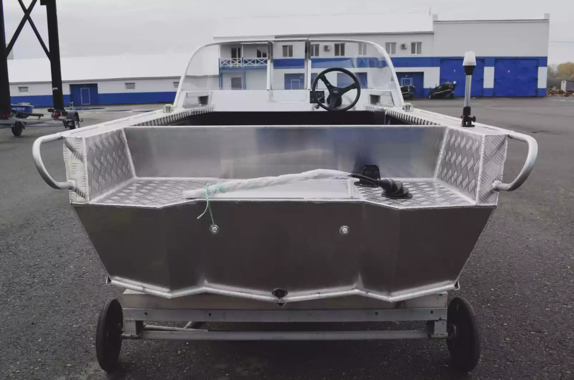 Алюминиевая лодка Wyatboat-390 Pro в Анапе