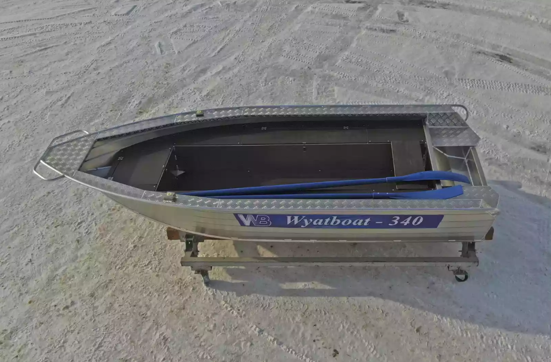 Алюминиевая лодка Wyatboat-340 РМ в Анапе