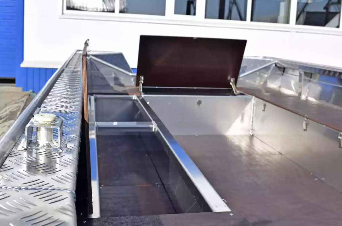 Алюминиевая лодка Wyatboat-490 Jonboat в Анапе