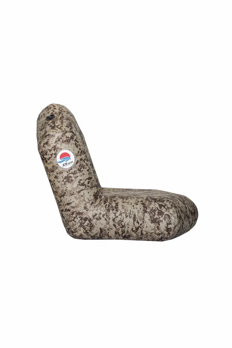 КРЕСЛО НАДУВНОЕ SMARINE, 85Х75 СМ, ПВХ, КОРИЧНЕВЫЙ ПИКСЕЛЬ в Анапе