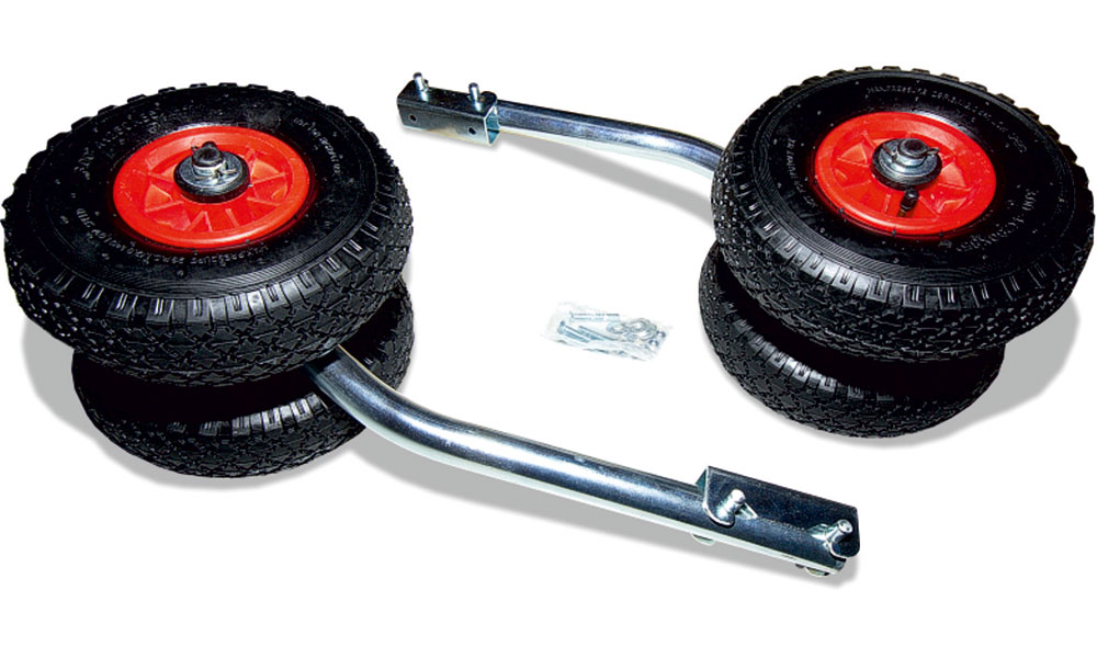 Транцевые колеса модульные двойные усиленные (быстросъемные) в Анапе