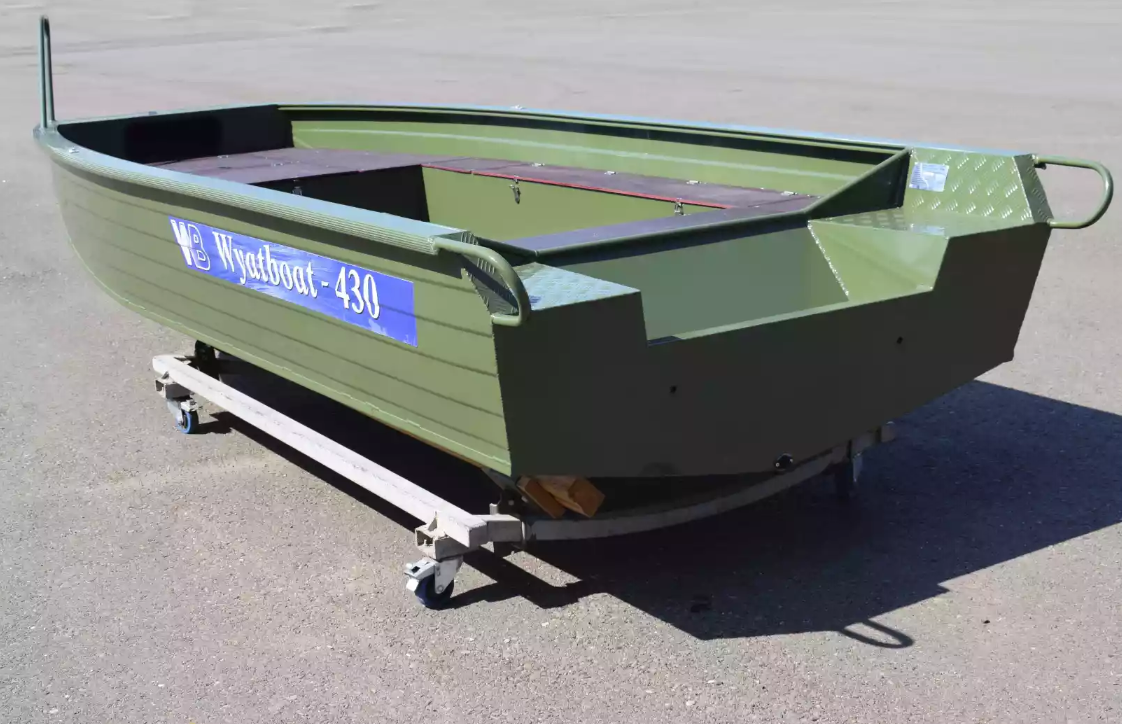 Алюминиевая лодка  Wyatboat-430 Master Fish в Анапе