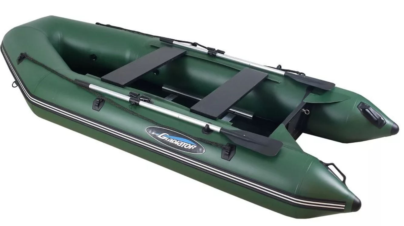 МОТОРНО-ГРЕБНАЯ ЛОДКА ПВХ GLADIATOR A 280 ТК С ФАНЕРНЫМ ДНОМ в Анапе