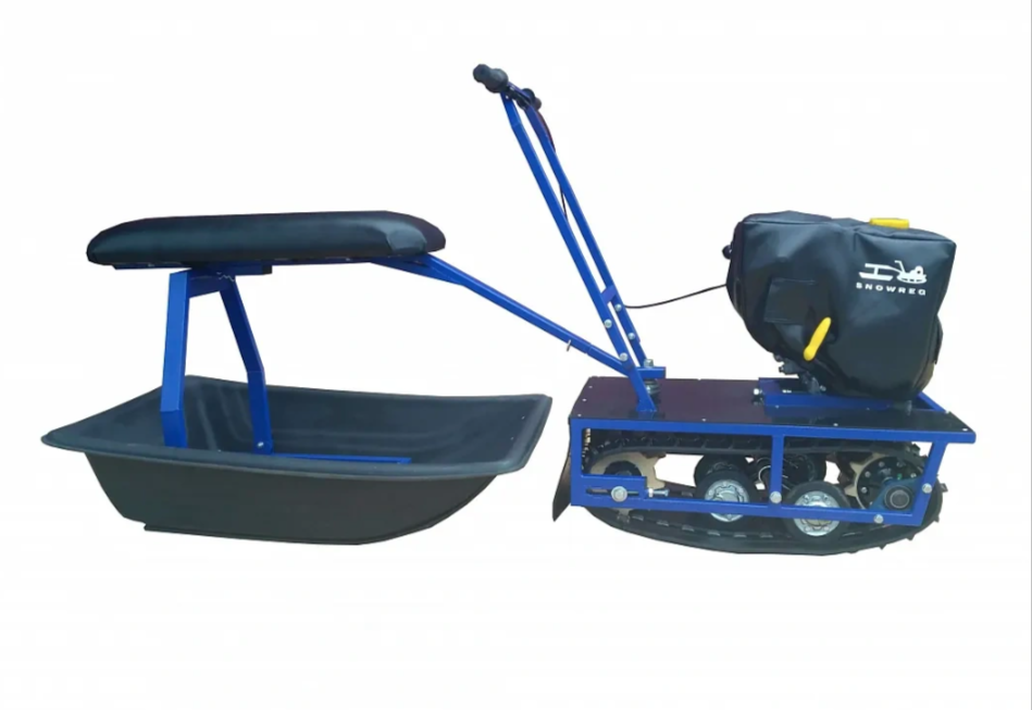 Мини-мотобуксировщик Альбатрос-М с фарой в Анапе