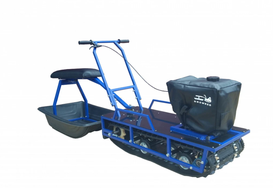 Мотобуксировщик Альбатрос-L 8 с фарой в Анапе