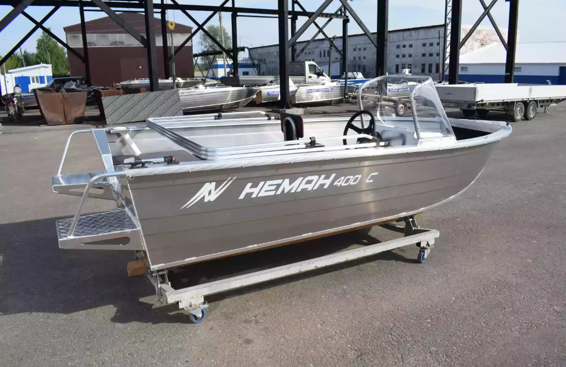 Алюминиевая лодка Неман-400 С в Анапе