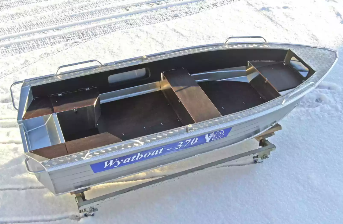 Алюминиевая лодка Wyatboat-370 в Анапе