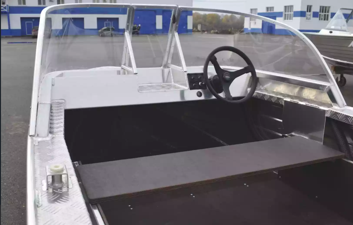 Алюминиевая лодка Wyatboat-390 Pro в Анапе