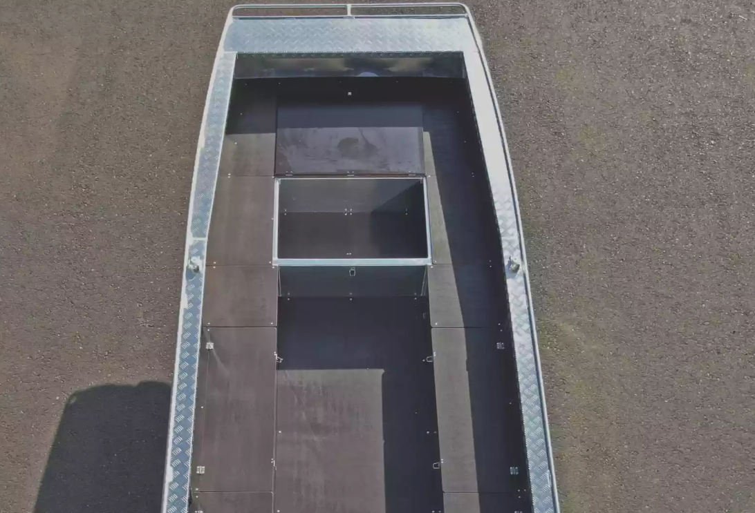 Алюминиевая лодка Wyatboat-490 Jonboat в Анапе