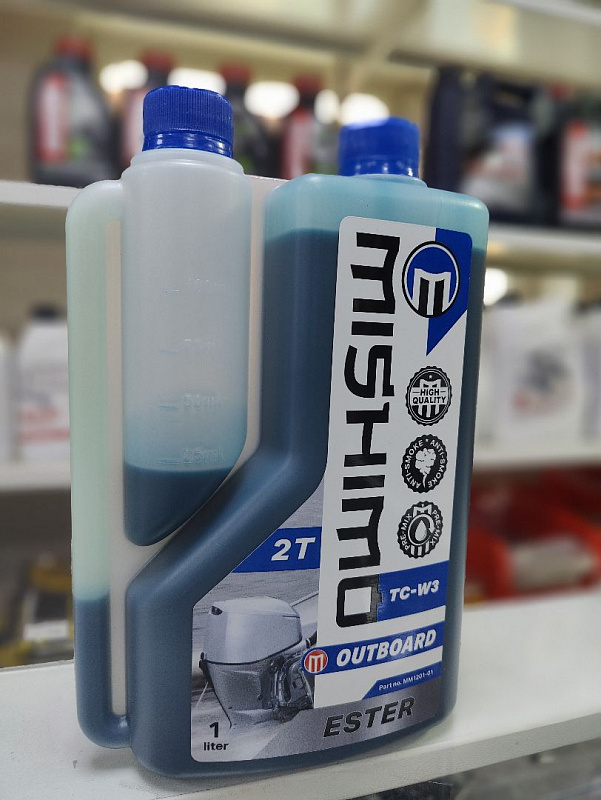 Масло MISHIMO 2T OUTBOARD (ESTER) полусинтетика 1 л в Анапе