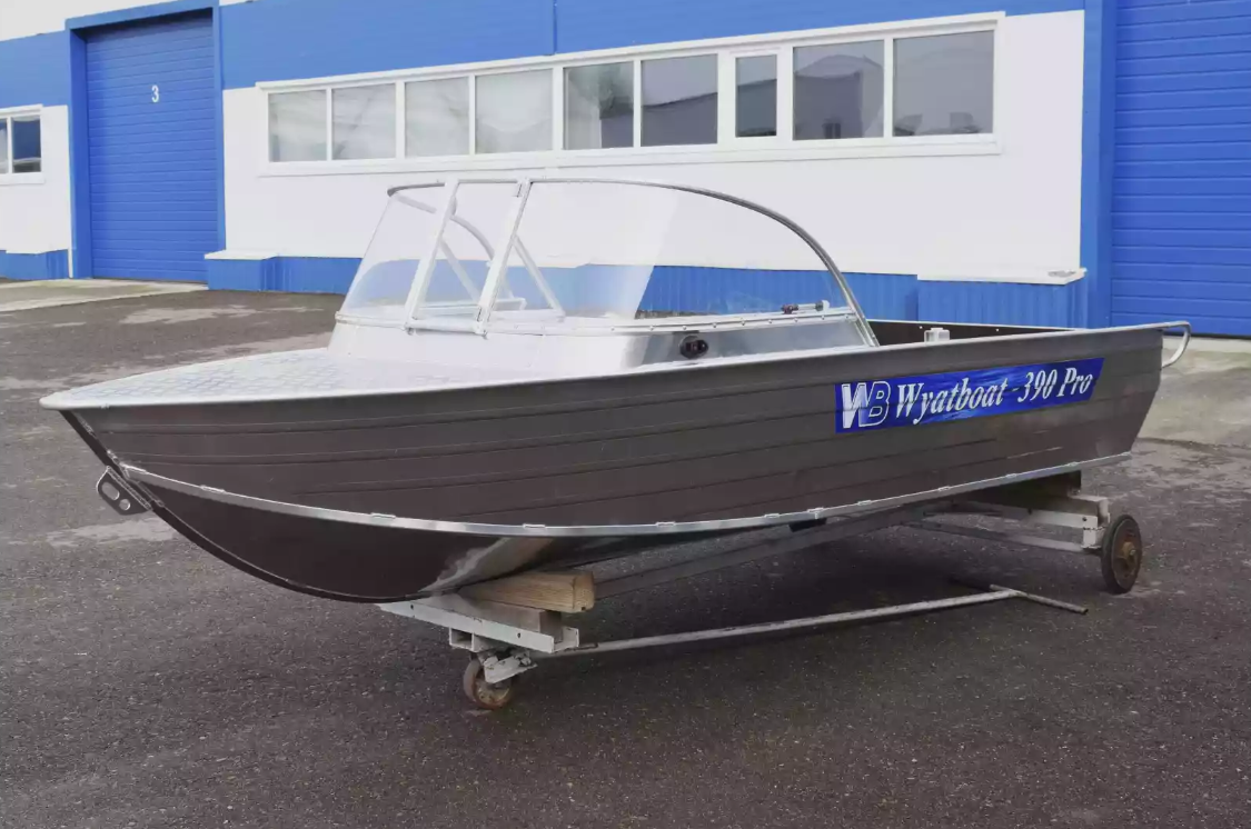 Алюминиевая лодка Wyatboat-390 Pro в Анапе