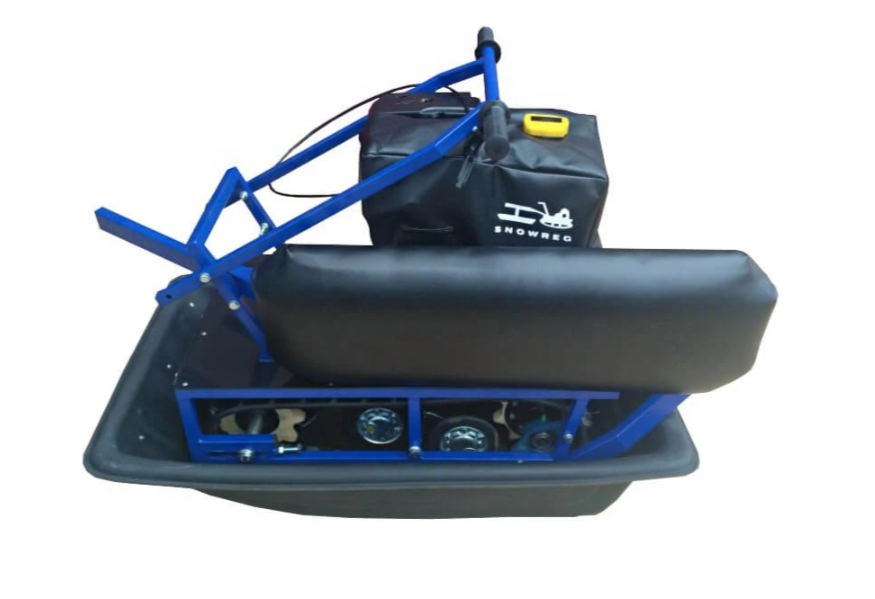 Мини-мотобуксировщик Альбатрос-М с фарой в Анапе