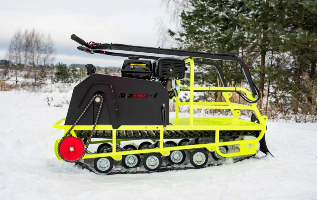 Мотобуксировщик Бурлак ХОЗЯИН-1 (капот металл) в Анапе