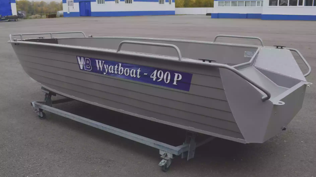 Алюминиевая лодка Wyatboat-490 P в Анапе