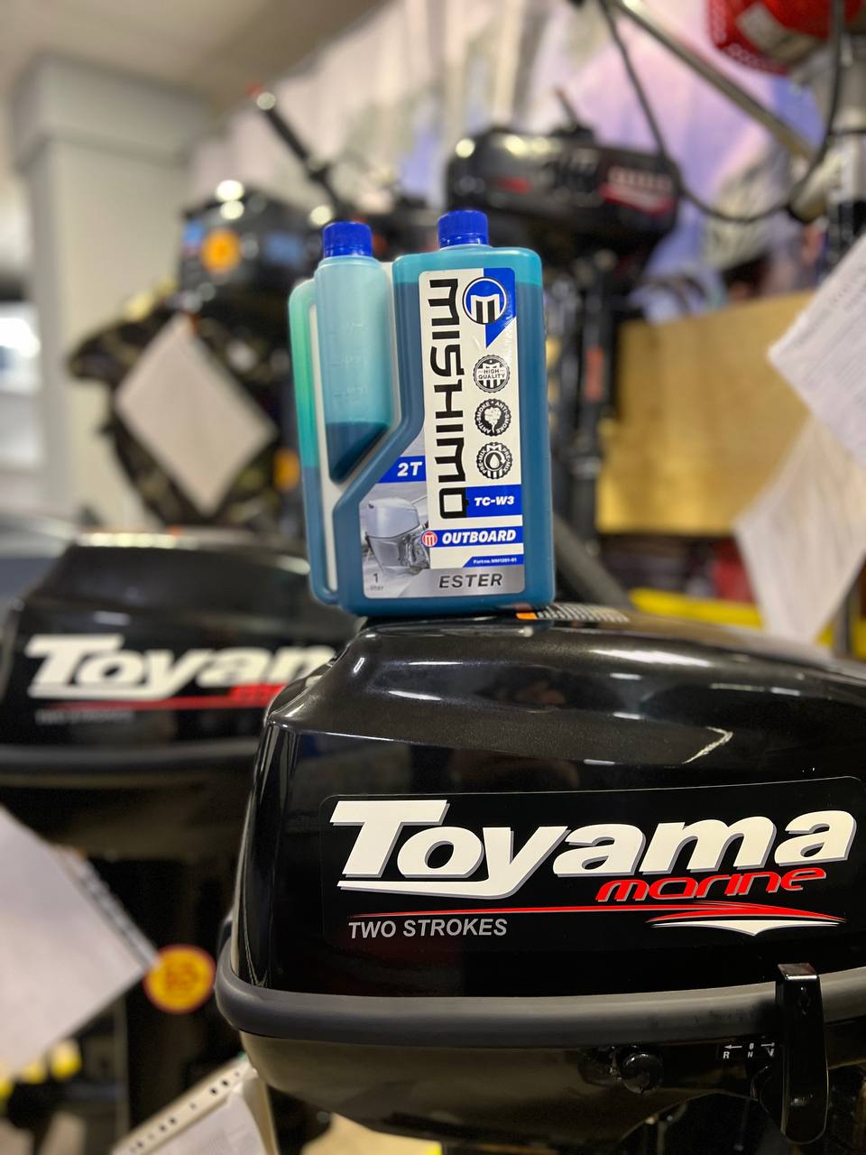 Масло MISHIMO 2T OUTBOARD (ESTER) полусинтетика 1 л в Анапе