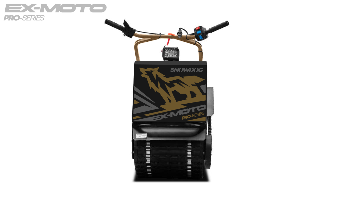 Мотобуксировщик EX-MOTO SNOWDOG S380 8л.с. в Анапе