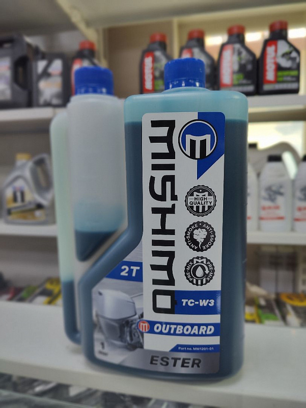 Масло MISHIMO 2T OUTBOARD (ESTER) полусинтетика 1 л в Анапе