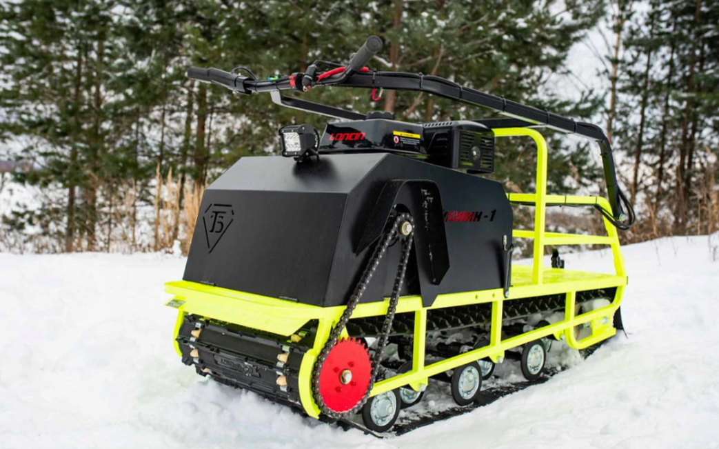 Мотобуксировщик Бурлак ХОЗЯИН-1 (капот металл) в Анапе