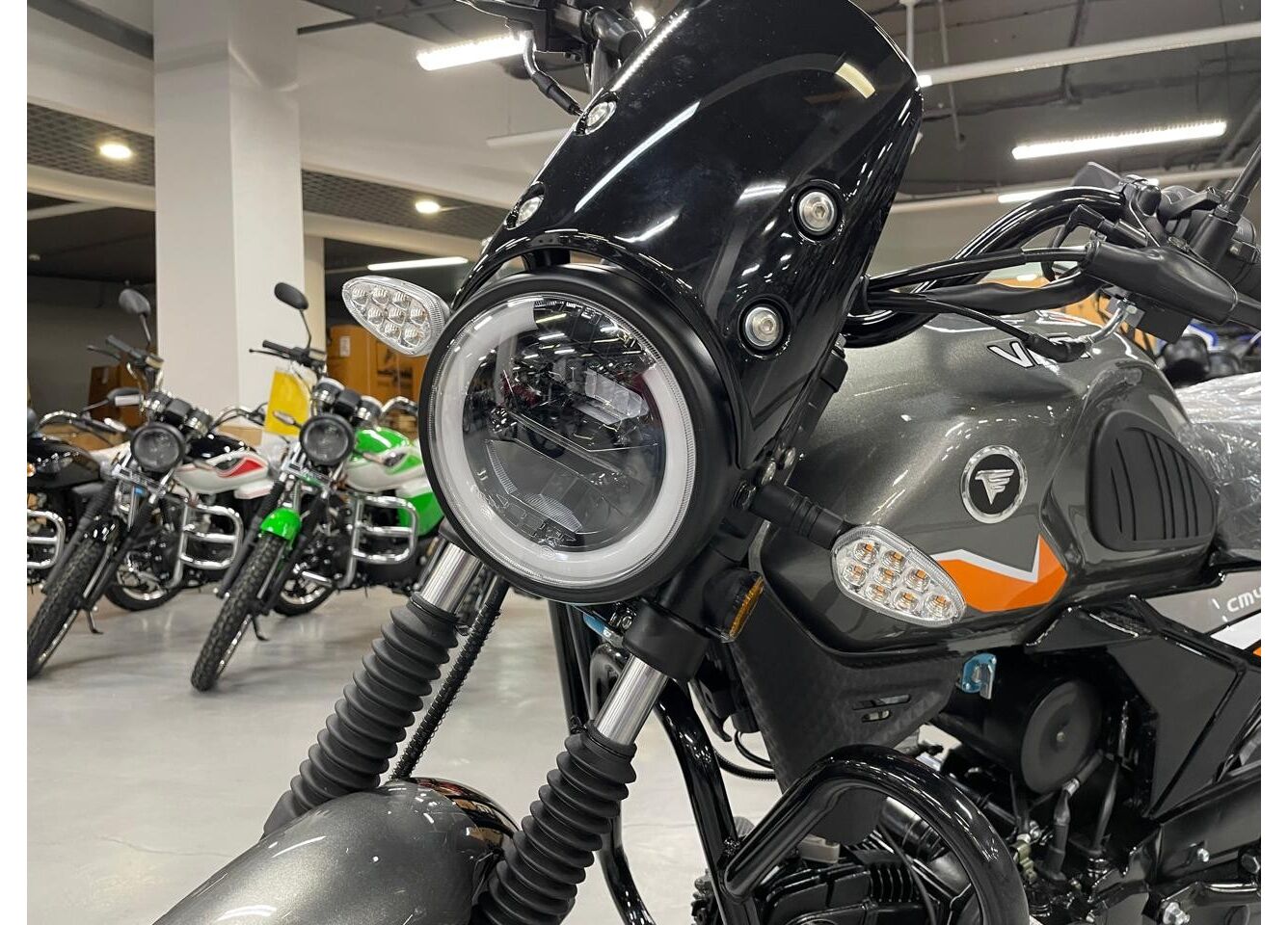 Мопед VMC NOVA 49сс (125сс) Led Full, дисковый тормоз, RKB RATO с баланс. валом, сигнализация в Анапе