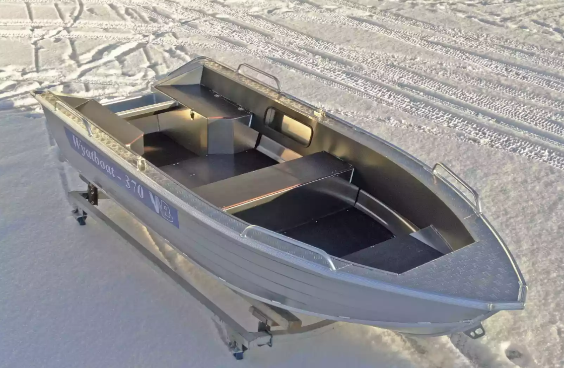 Алюминиевая лодка Wyatboat-370 в Анапе