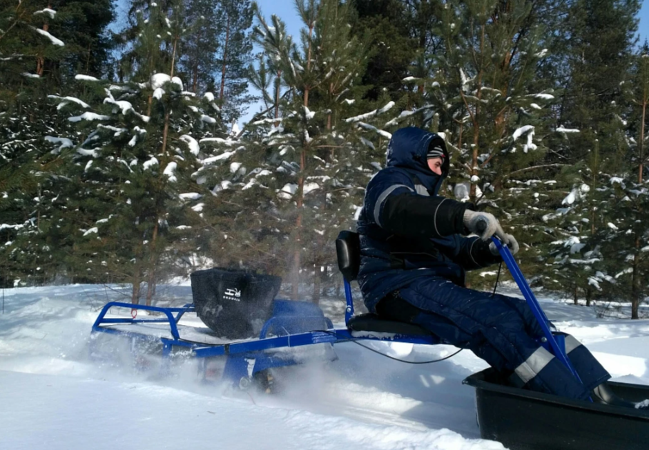 Мотобуксировщик толкач Альбатрос-XL8 с модулем. Без фары, тележки в Анапе
