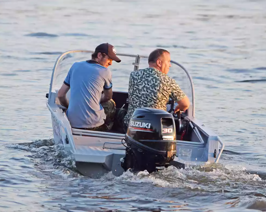 Алюминиевая лодка Wyatboat-390 DCM в Анапе