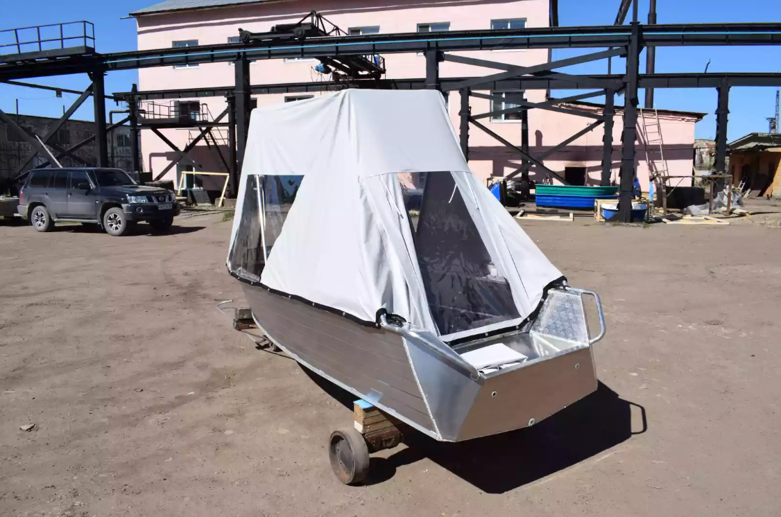 Алюминиевая лодка Wyatboat-390 У в Анапе