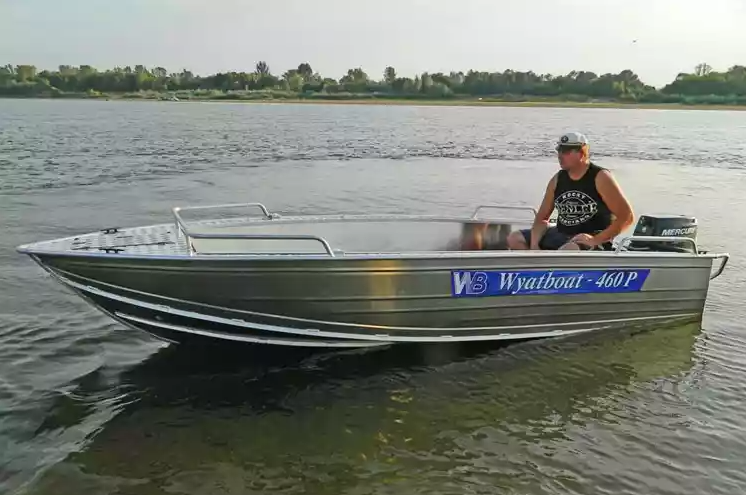 Алюминиевая лодка Wyatboat-460 P в Анапе