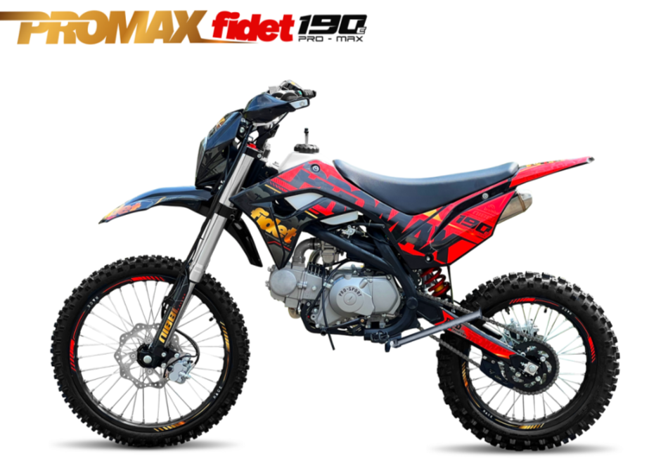 Мотоцикл (питбайк) PROMAX FIDET (ФАЙДЕТ) 190E MAX PRO LUX 19/16 в Анапе
