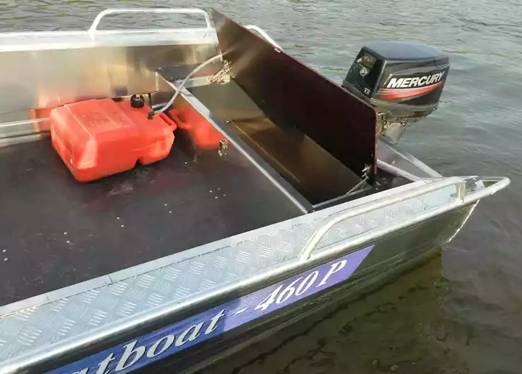 Алюминиевая лодка Wyatboat-460 P в Анапе