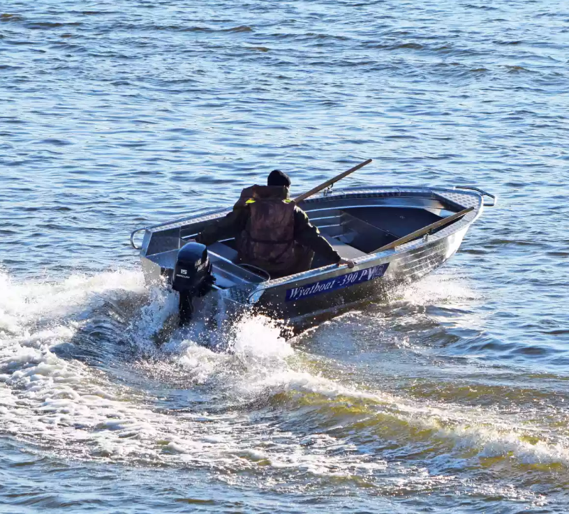 Алюминиевая лодка Wyatboat-390 P в Анапе