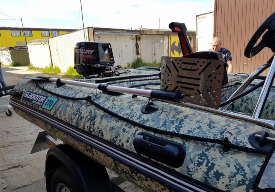 НАДУВНАЯ ЛОДКА GLADIATOR C370AL в Анапе