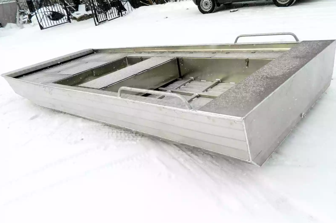 Алюминиевая лодка Wyatboat-390 Jonboat в Анапе