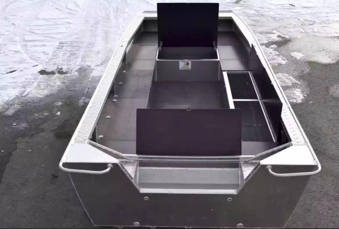 Алюминиевая лодка Wyatboat-490 Jonboat в Анапе