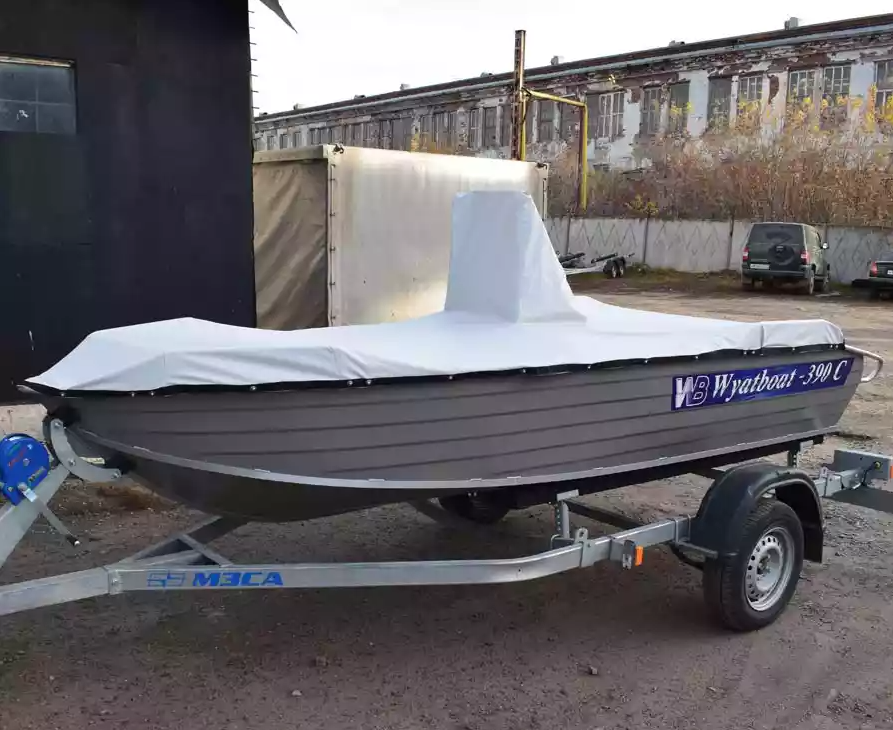Алюминиевая лодка Wyatboat-390 C в Анапе