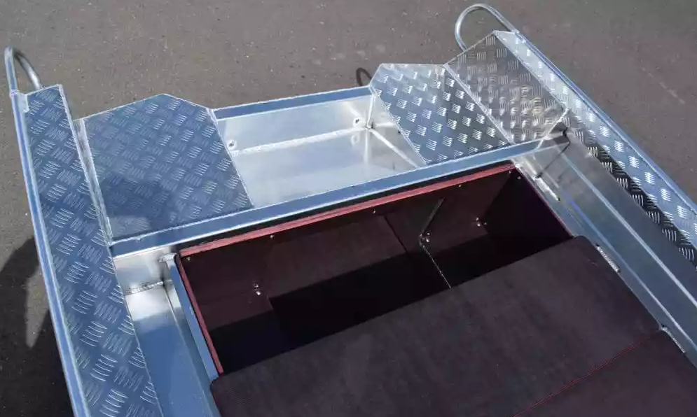 Алюминиевая лодка Wyatboat-390Р Fish в Анапе