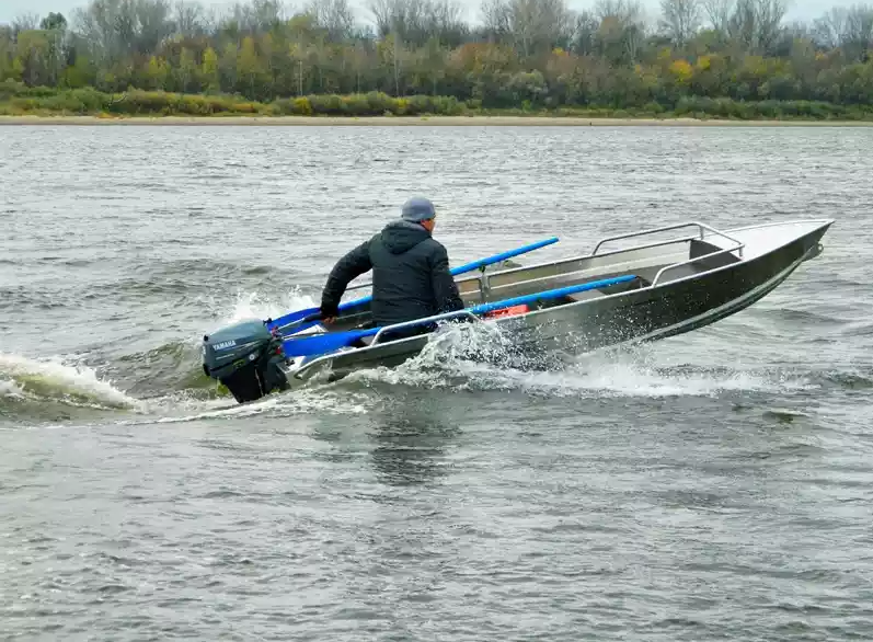 Алюминиевая лодка Wyatboat-390 M в Анапе