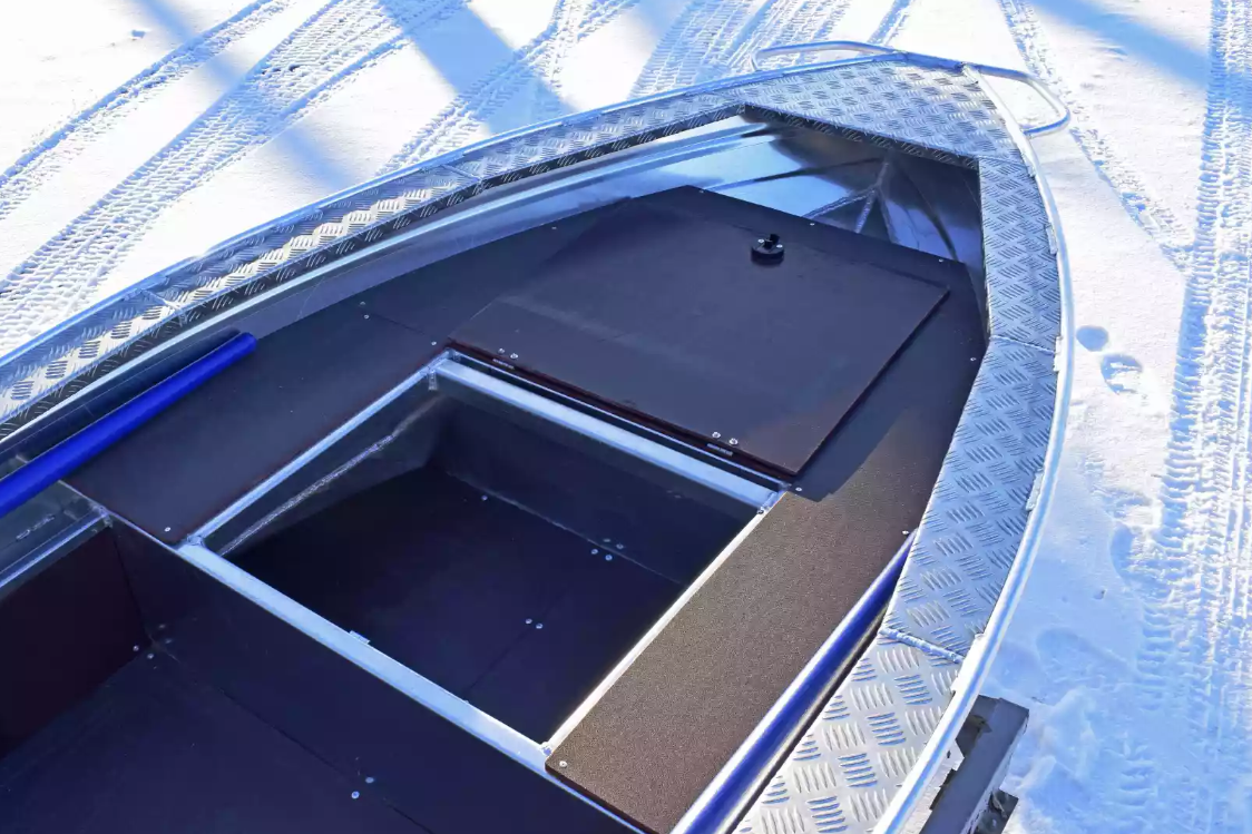 Алюминиевая лодка Wyatboat-370 Р FISH в Анапе